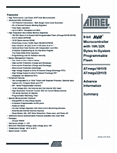 DataSheet ATmega32HVB pdf